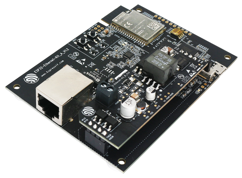 ESP32-Ethernet-Kit V1.2 Board
Layout