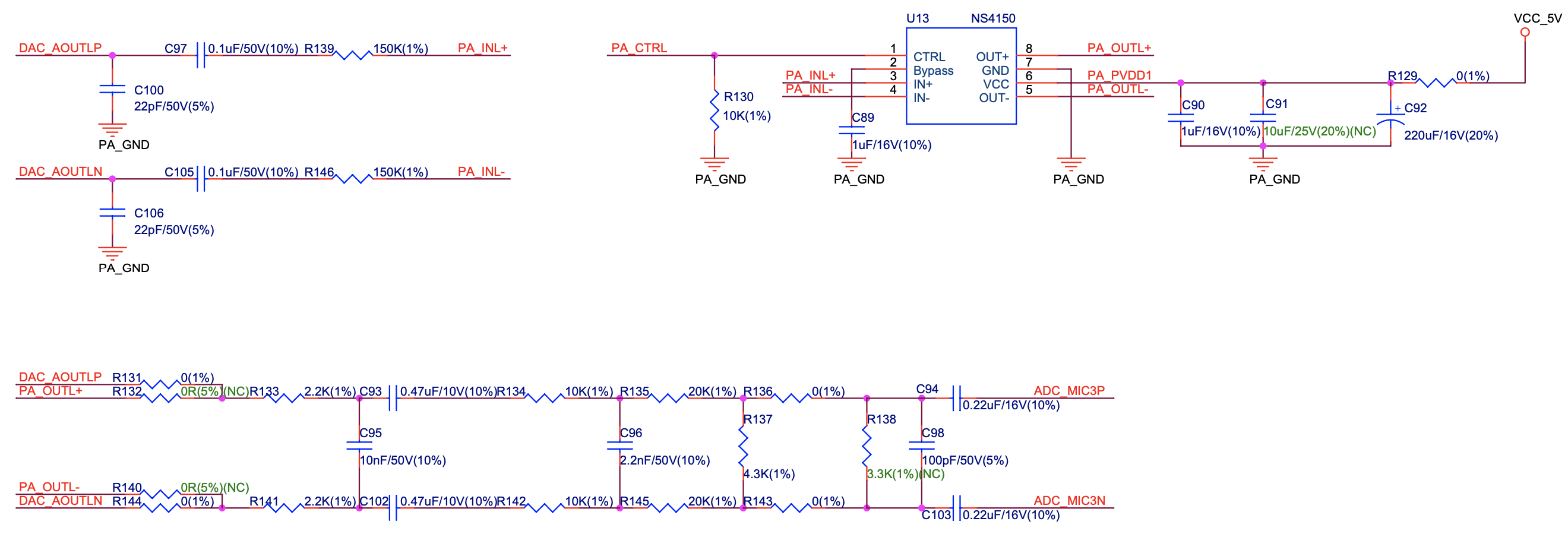 ESP32-S3-Korvo-2 V3.0 - AEC PA Output (click to
enlarge)